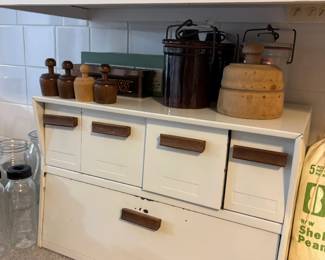 Vintage bread box