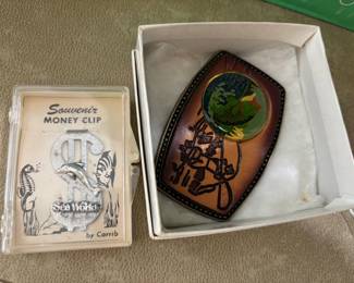 Sea World Souvenir money clip