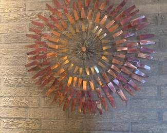 M.C.M. Star Burst Wire and Brass4 ft wide