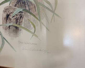  DON WHITLATCH Wood Duck Signed 