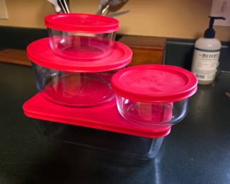 Pyrex Storage Containers