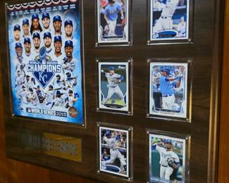 KC Royals Wall Hanging