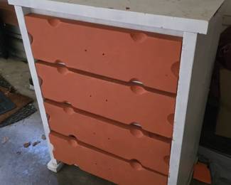 Wood Chest of Drawers