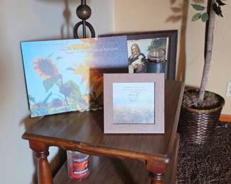 Various Wood Side Tables