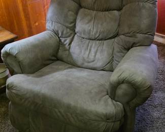 Plush Rocking Recliner