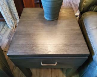 PRESALE - $75 EACH - TWO END TABLES WITH DRAWER, POWER AND USB PORTS