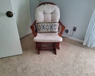 PRESALE - $40 GLIDER (ACCENT PILLOW MAY OR MAY NOT BE FOR SALE)