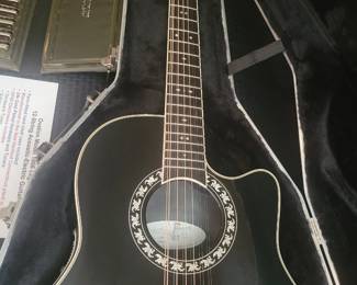 PRESALE  - $350 OVATION MODEL 1866 12 STRING 24K GOLD PLATE HARDWARE