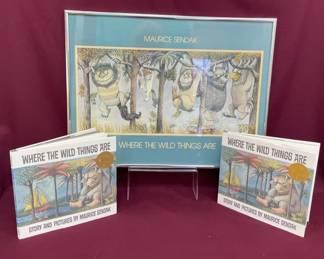  07 Where The Wild Things AreFramed Art  Books