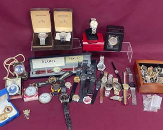 Mystery Lot Watchers, Cufflinks  Misc