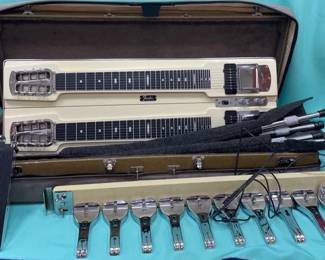 Vtg Fender Stringmaster D8 2Neck Pedal String Guitar