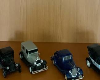 Vintage Classic Diecast Metal Model Cars