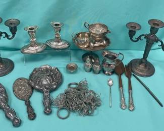 Vtg Sterling Silver  Decor Treasures