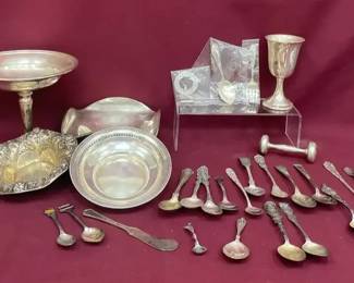 Sterling Silver Decor  Baby Set