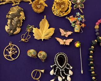 Vintage costume jewelry 