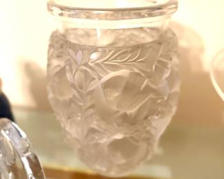 Lalique vase 