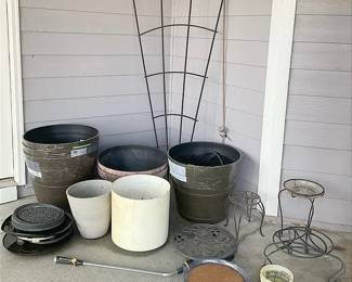 Large Plastic Planters And More