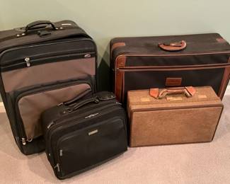 Assorted Vintage Luggage