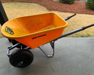 007 True Temper Yellow Wheelbarrow