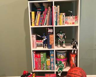 Cubby And Books And Games