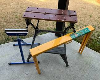 Workbench And Sawhorses