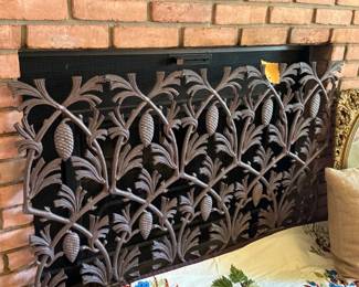 Wrought Iron Fireplace Screen