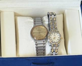 His & Hers Concord watches