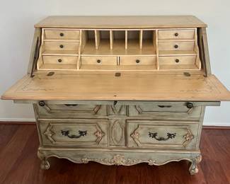 French Provincial secretary desk
