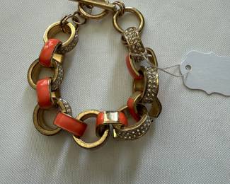 Chunky link fashion bracelet