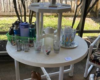 PVC patio tables