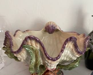 Fitz & Floyd shell bowl