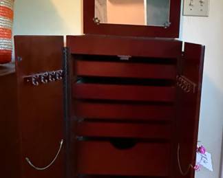 Jewelry armoire