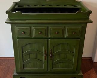 Vintage hand painted dry sink