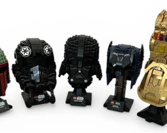 Assortment of LEGO Collectibles: STAR WARS, MARVEL & DC