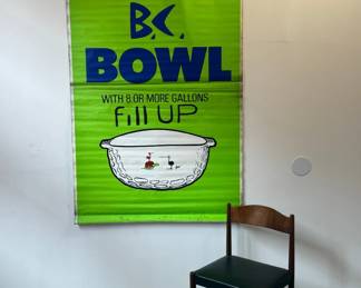 Vintage JOHNNY HART "B.C." Comics Promotional Advertising Poster