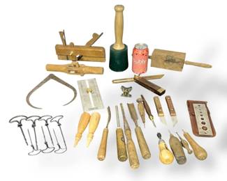 Antique Hand Woodworkers Hand Tools Lot