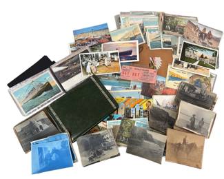 Large Collection of Vintage Postcards and Memorabilia