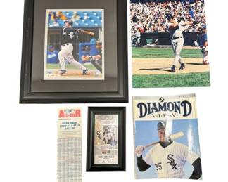 Collection of Chicago White Sox Baseball Memorabilia, Joe Crede Autograph