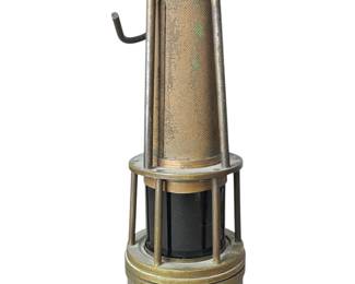Vintage ARRAS French Brass Miners Lamp