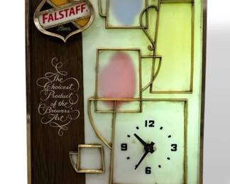 Vintage FALSTAFF BEER Animated Advertising Sign