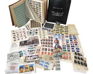 Large Collection of Vintage to Contemporary Postal Stamps