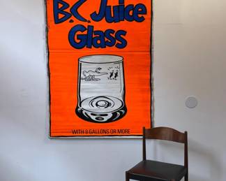 Vintage JOHNNY HART "B.C." Comics Promotional Advertising Poster, 1971