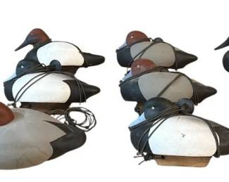Large Assortment of HARTMAN & HARTMAN Hunting Duck Decoys