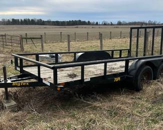 2020 BIG TEX "70PI" 16' Tandem-Axle Utility Trailer