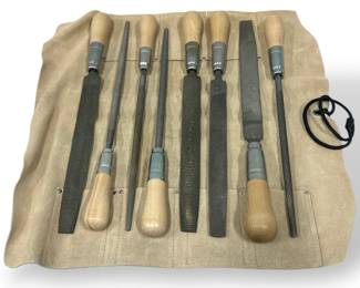 BLU-DAN Wood Files Collection Set of Set of 8