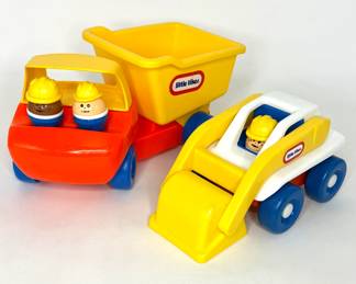 Early 1990’s Little Tikes Trucks and Little People 