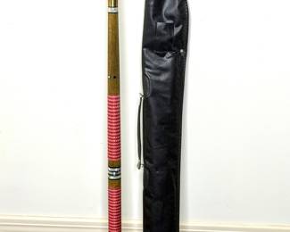 Vintage Pool Cue with Carrying Case 