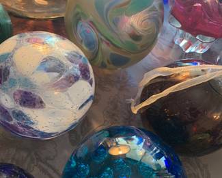 More Fabulous Blown Glass Orbs
