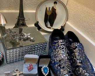 Fabulous Collection of Brooches and Shoes