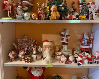 Christopher Radko, Lladro, and Vintage Christmas Decorations